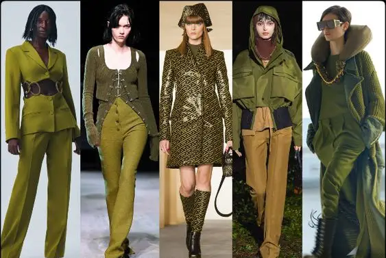 یکی از رنگ های ارگانیک مد امسال